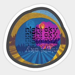 Night Sky Sticker